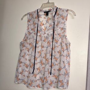 NWOT Forever 21 Flower Blouse